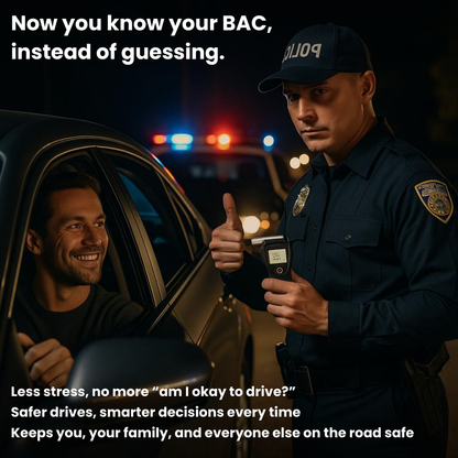 SafeBAC™ Keychain Breathalyzer